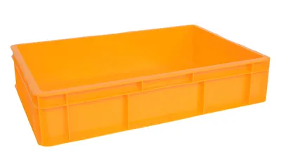 Zdjęcie produktu dla Plastikowy pojemnik EURO bez uchwytów 60x40x13 cm