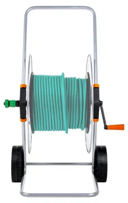 Produktbild von Schlauchwagen für 110 m 1/2" oder 80 m 3/4" Schlauch aus Stahl