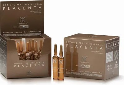 Produktbild von Nicky Chini Plazenta gegen Haarausfall Ampullen 10 Stk