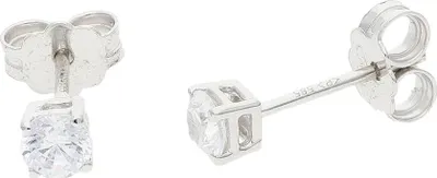 Produktbild von Ohrstecker Weißgold 585 mit Zirkonia JL22-06-0086 JuwelmaLux