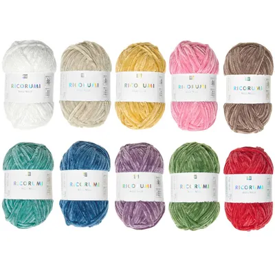 Image de Ricorumi set de 10 "Nilli Nilli rainbow" set arc-en-ciel