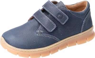 Produktbild von Ricosta Jungen Sneaker Blau robust, bequem, mit Klettverschlüssen für Schule & Freizeit