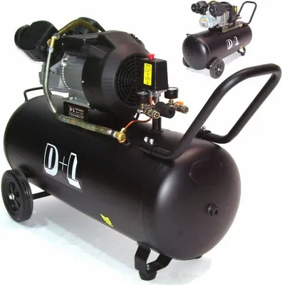 Produktbild von Druckluft Kompressor Direktantrieb 10bar 100L Kolbenkompressor 44314 Kompressor
