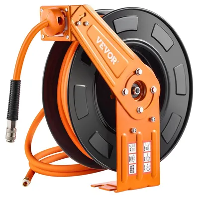 Zdjęcie produktu dla Zwijacz węża pneumatycznego 20 m 300 PSI automatyczny do warsztatu