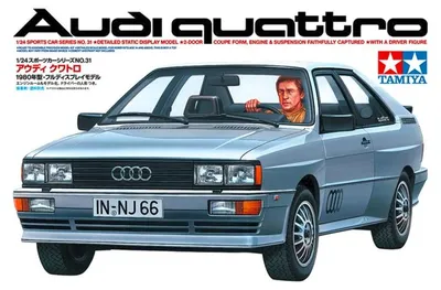 Produktbild von Tamiya 24031 - 1/24 Audi quattro - Neu