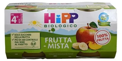 Immagine prodotto di Hipp Omog Frutta Mista 2X80G