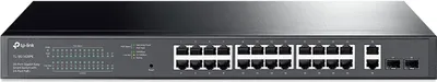Obrázok produktu pre TP-Link TL-SG1428PE, Riadený, L2, Gigabit Ethernet (10/100/1000), Podpora napájania cez Ethernet (PoE), Inštalácia do Racku, 1U