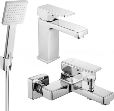 Produktbild von Mexen Cetus R45 Badewannenset, Chrom - 744303R45-00