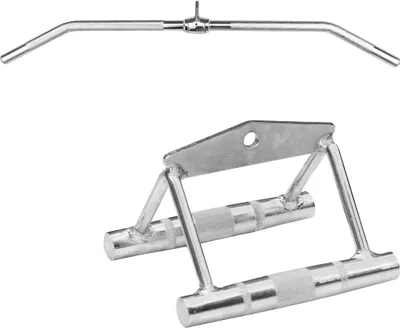 Produktbild von Sporttrend 24 - Seilzug Set Parallelgriff breit + Latzugstange