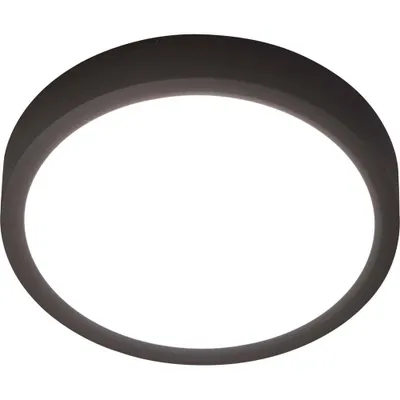 Produktbild von Deckenleuchte LED Wohnzimmer Deckenlampe rund schwarz 61031708
