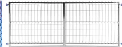 Obrázek produktu pro BRÁNA 160 cm pozinkovaná PANELOWA pozinkovaná dvoukřídlá 163 cm