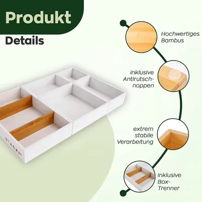 Schubladenorganizer – Schubladeneinteiler