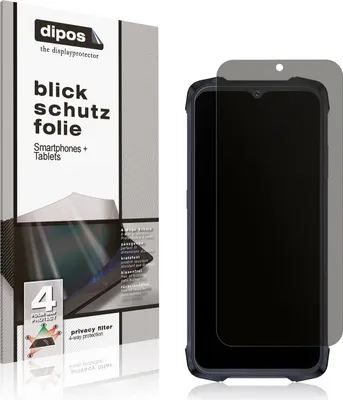 Produktbild von Blickschutzfolie für Cubot KingKong 9 matt Schutzfolie Folie Display Schutz dipos
