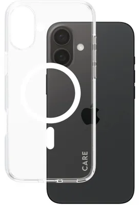 Produktbild von PanzerGlass CARE Flagship Colors iPhone 16 Plus weiß