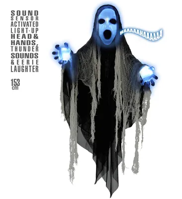 Produktbild von Hänge Figur Reaper Licht, Lärm ca.153cm Größe: #NV