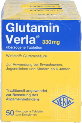 Zdjęcie produktu dla Tabletki Glutamine Verla, 250 tabletek