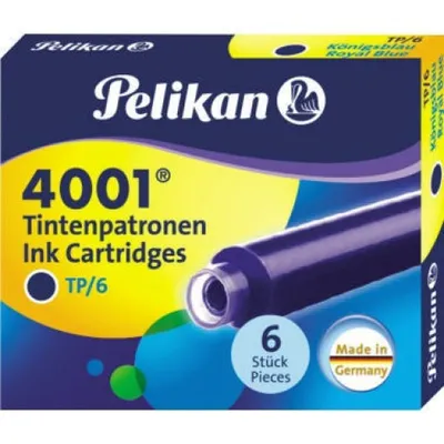 Produktbild von Pelikan Tintenpatrone 4001 TP/6 301176 k Typbezeichnung der Tintenpatrone: Standa