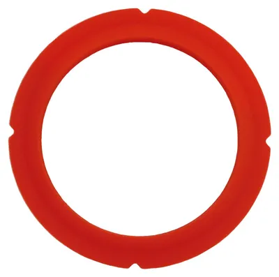 Produktbild von Siebträgerdichtung für Duschsieb, Silikon kegelförmig ø72 x 55 x 6,1/8mm rot
