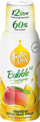 Produktbild von FRUTTAMAX Mangosirup 500 ml für 12 Liter