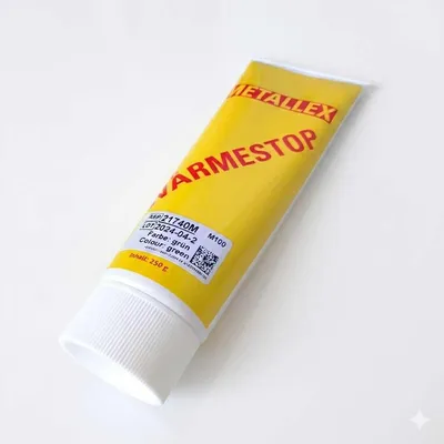 Produktbild von METALLEX Wärmestop Lötpaste 235g – Hitzeschutz bis 4000°C für Goldschmiede & Uhrmacher