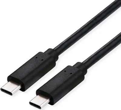 Immagine prodotto di ROLINE USB4 40Gbps cavo USB C(M) - USB C(M), PD 240W, 0,5 m, nero (11.02.9100)