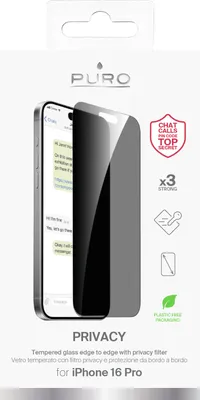 Produktbild von SBS PUSDGPRIPHONE16P61, Apple, iPhone 16 Pro, Kratzresistent, Durchscheinend, 1 Stück(e)