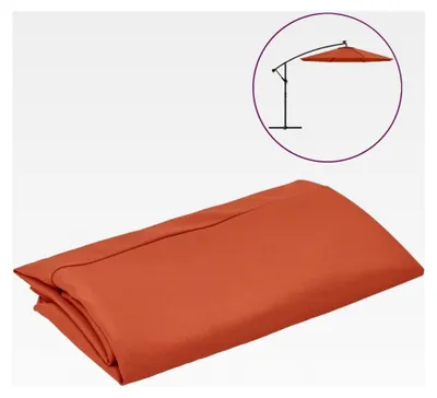 Produktbild von Ersatzschirm für Ampelschirm, Terrakotta, 300 cm