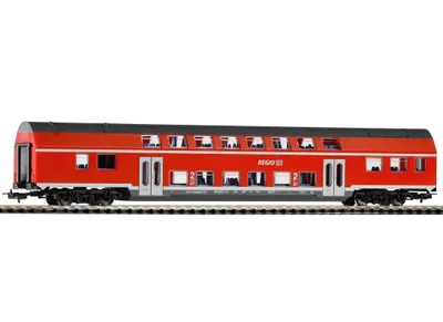 Zdjęcie produktu dla Piko 57620 Dwupokładowy wagon pasażerski DBuz747 DB Regio VI