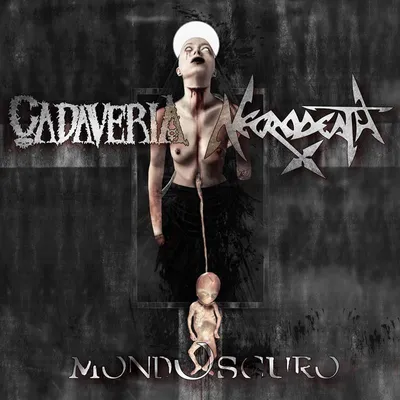 Produktbild von Kadaveria / Necrodeath - Mondoscuro Split CD