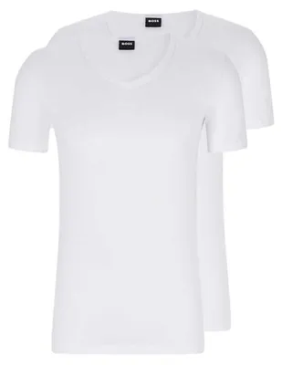 Produktbild von Boss - T-Shirt für Herren, Schmal (2er-Pack) GT22033 (XXL) (Weiß)