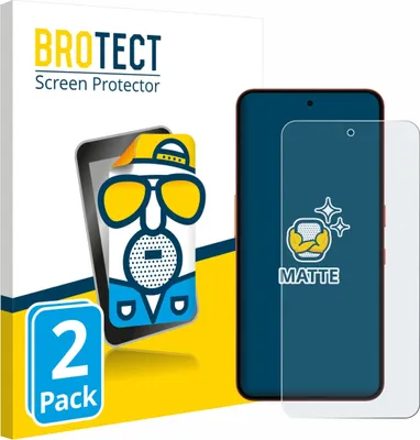 Produktbild von 2x BROTECT Schutzfolie für Nothing CMF Phone 2 Pro Displayschutz Displayschutzfolie Folie Matt Entspiegelungsfolie