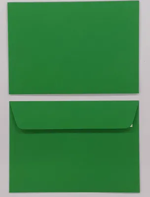 Produktbild von 25 Stück farbige Premium Briefumschläge Briefhüllen Kuvert, Caribic Grasgrün (UMS-781) DIN C6 (114 x 162 mm), ohne Fenster, haftklebend, 90g/m² - Karibik Umschläge