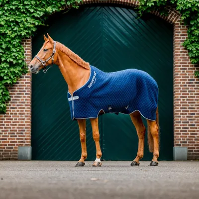 Image de Horseware Couverture d'automne - Taille 115 - Bleu