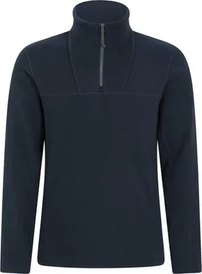 Obrázek produktu pro Mountain Warehouse - Pánský fleecový top "Cedar" s polovičním zipem MW1287 (XL) (modrý)