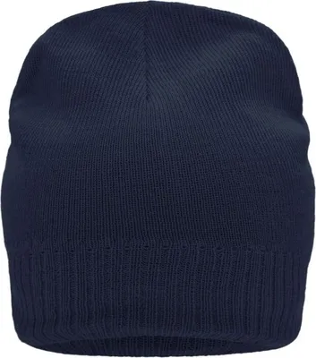 Produktbild von Strickmütze mit Fleece Einsatz im Stirnbereich navy, Gr. one size