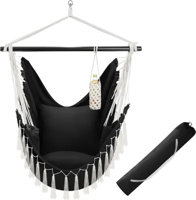 Obrázek produktu pro tectake® Malika závěsné křeslo včetně tašky na přenášení, cca 100 x 150 x 150 cm