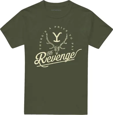 Image de Yellowstone - "Theres A Price To Pay" T-shirt Homme/Femme Unie TV22851 (XL) (Vert militaire)