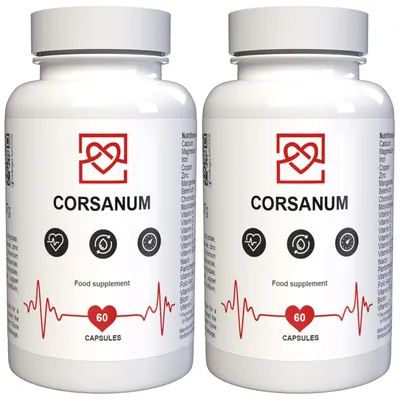 Produktbild von Corsanum - 120 Kapseln (2x 60 Kapseln), 2er Pack