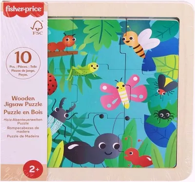 Immagine prodotto di Fisher-Price HXV19, 2 anni, Multicolore, Legno