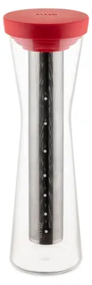 Cold Brew Kaffeekaraffe, Borosilikatglas, 1050 ml, braun