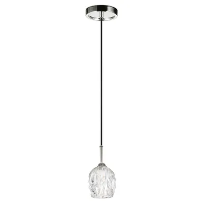Produktbild von Elstead Rubin LED Hängeleuchte G9 Poliertes Nickel