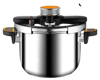 Produktbild von Druckkochtopf, 8L Kapazität, Sicherheitsverriegelungsfunktionen, 8L