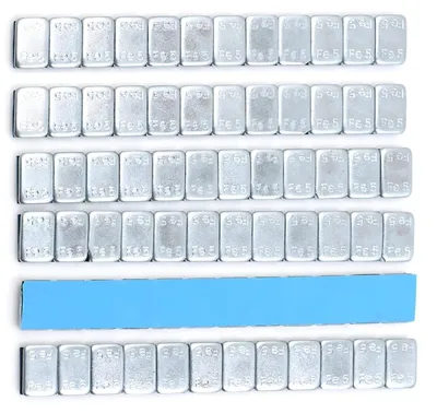 Produktbild von 360g Gewichte für eine Bandwaagenmaschine zum Auswuchten von Felgen (Set mit 6 Stück)