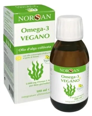 Immagine prodotto di Norsan Omega 3 Vegano 100 Ml Al Gusto Di Limone