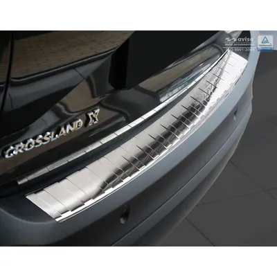 Produktbild von Avisa Ladekantenschutz 2/35157 Hinten für OPEL Crossland X (P17) Edelstahl