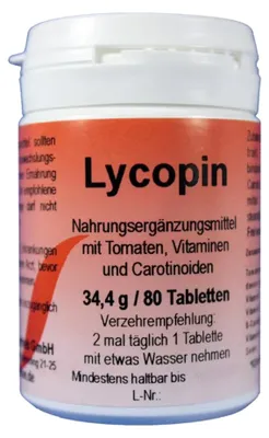 Produktbild von merosan Lycopin Tabletten, 80 St. Tabletten