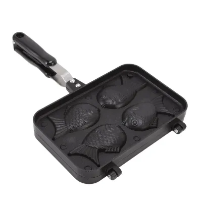 Obrázok produktu pre Forma na ryby Taiyaki Forma na tortu Dvojitá forma na pečenie Taiyaki s nepriľnavým povrchom Forma na pečenie vaflí