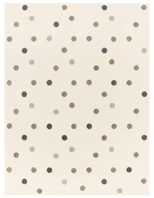 Produktbild von TT Home Teppich Kinderzimmer Kinderzimmerteppich Junge Mädchen Kinderteppich Modern Soft Größe 133 cm Quadrat