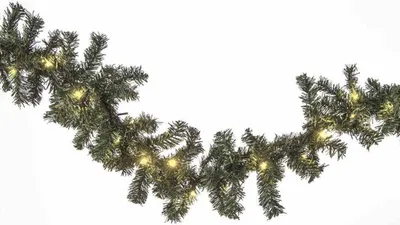 Image de Guirlande de sapin à LED 5m 40 LED blanc chaud Guirlande lumineuse de Noël