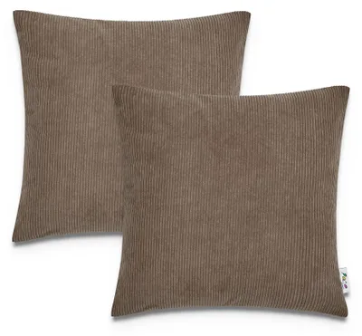 Produktbild von Dekorative Kissenbezüge Kordsamt Kissenhülle Set Kissen Sofa Deko Zierkissen